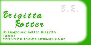 brigitta rotter business card